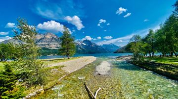 Waterton Lakes National Park of Canada