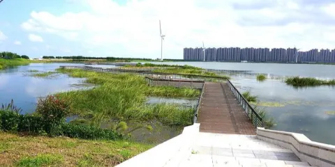 黃金海灘景區九曲棧道