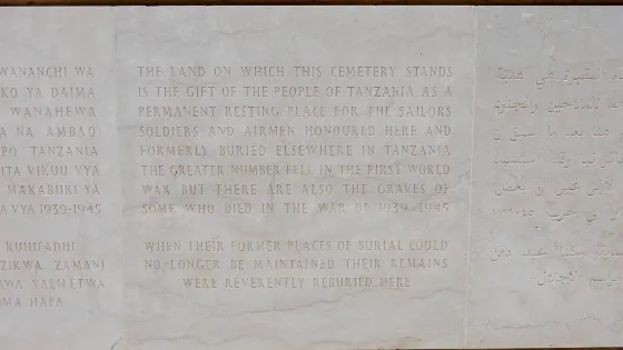 Dar Es Salaam War Cemetery