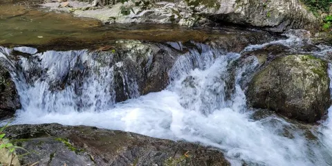 益陽桃江飛水巖瀑布