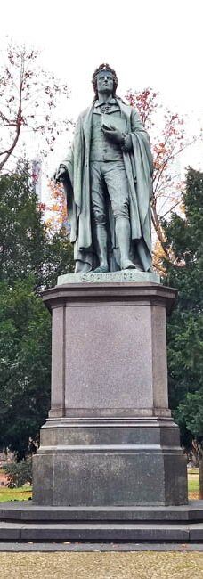 席勒雕像-法兰克福