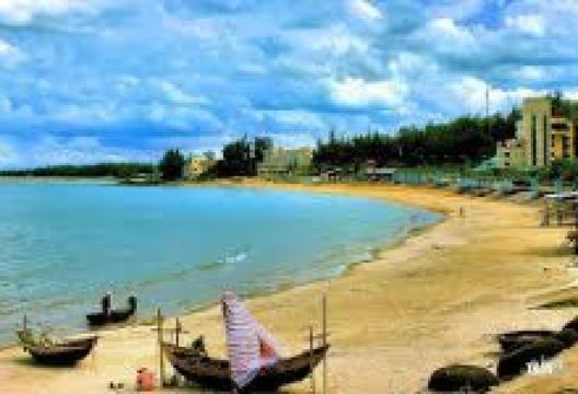 松门海滩景点图片