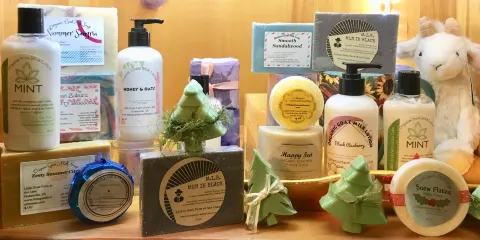 The Little Goat Farm at the Lake