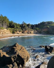 Fogarty Creek Beach-林肯县