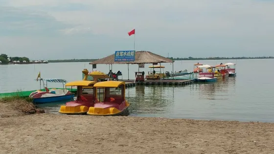 沙湖景區-水戰船
