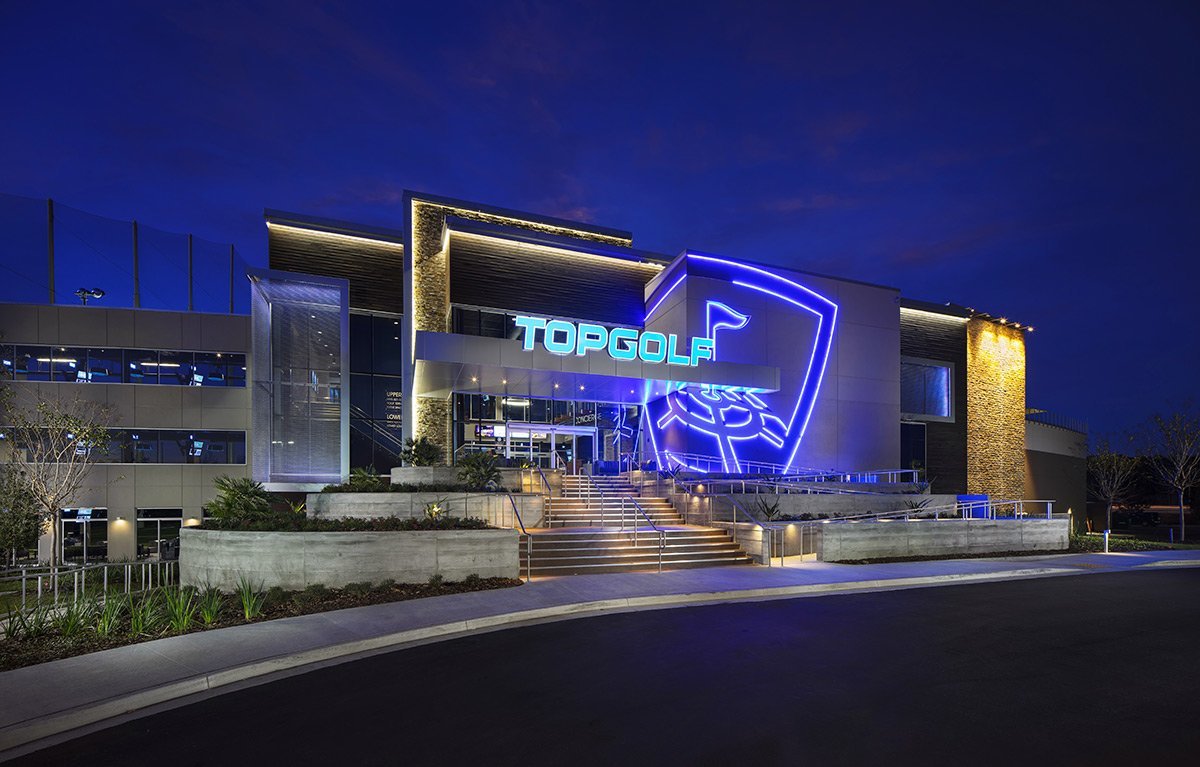 Topgolf餐厅图片