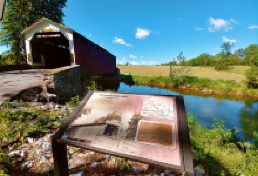 Historic Erb's Mill Covered Bridge景点图片