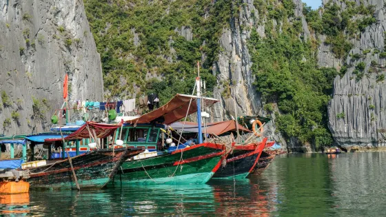 Cua Van Floating Village