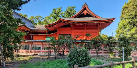 飯香岡八幡宮本殿