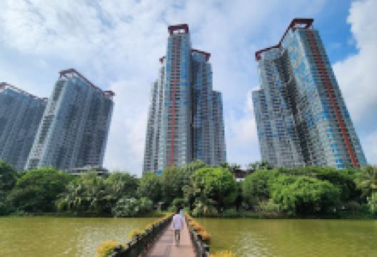 Công viên gỗ hồ thiên nga Ecopark景点图片