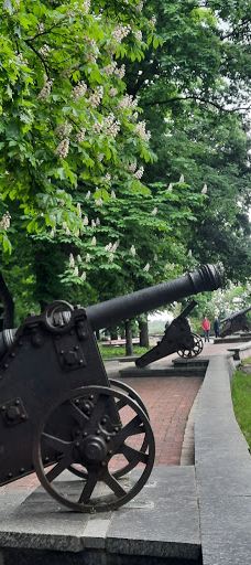 Historic cannon Val-Chernihivs'ka city council