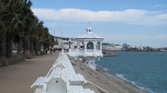 Corpus Christi Downtown Seawall