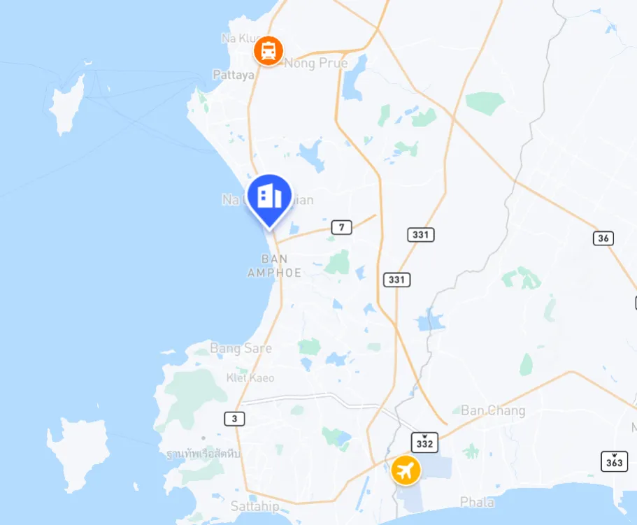 วิธีเดินทางไปโรงแรม Movenpick Pattaya