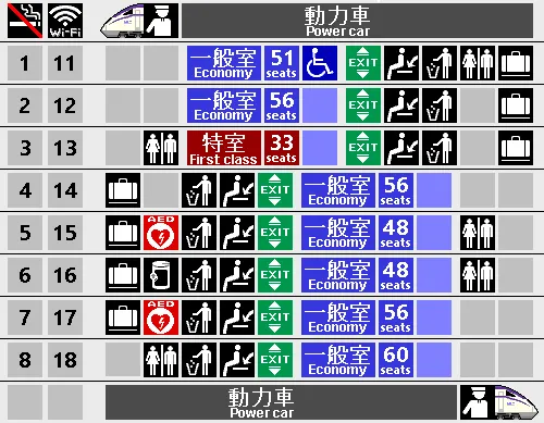 路線図＆車両編成