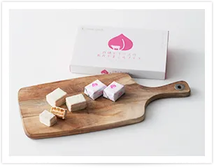 せとうち寿「白桃とチーズのおかやまミルフィユ」