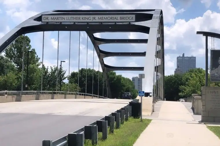 Weekend Getaways in Indiana - Martin Luther King, Jr. Memorial Bridge