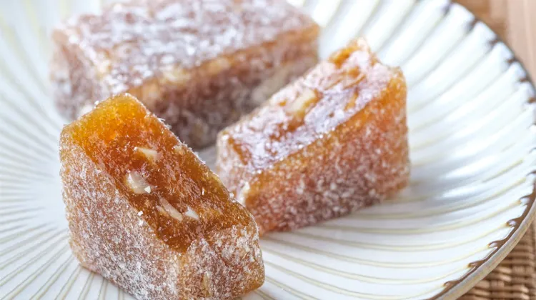 御菓子司 山善「賢治くるみゆべし」