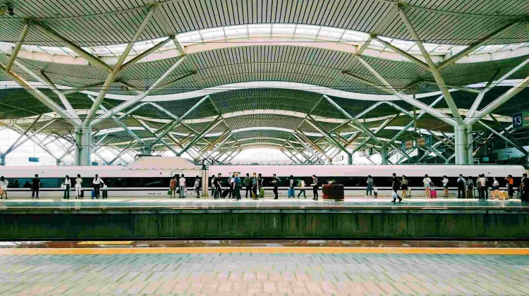 China Train Station