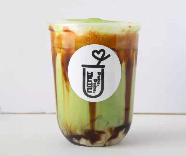 韓国スイーツ：わらび餅ドリンク