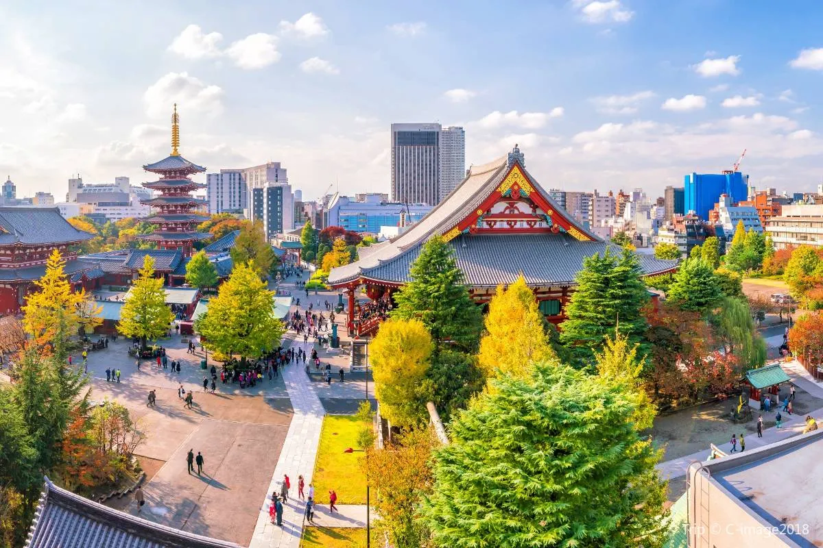 JR PASS東京廣域周遊券：淺草寺