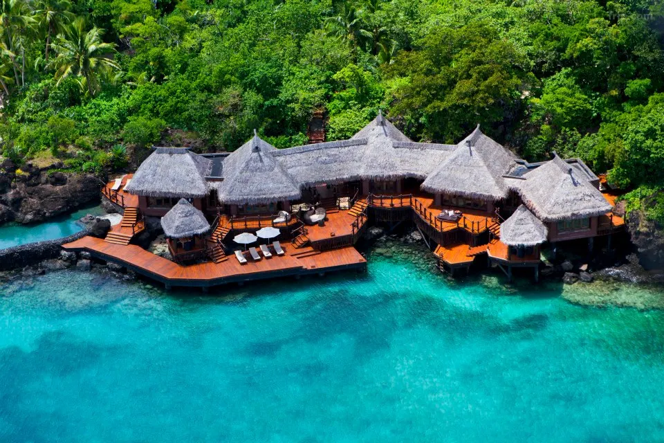 โรงแรมที่แพงที่สุดในโลก : Laucala Island Resort Hilltop Estate, Fiji
