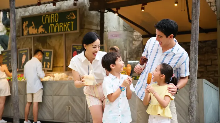 Makan apa di Universal Studios Singapore