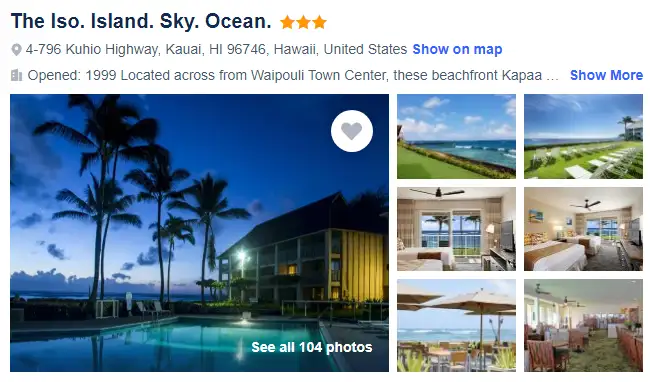 The Iso. Island. Sky. Ocean.