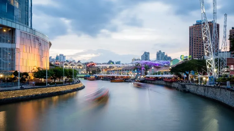 The Singapore River represents the beginning of modern Singapore