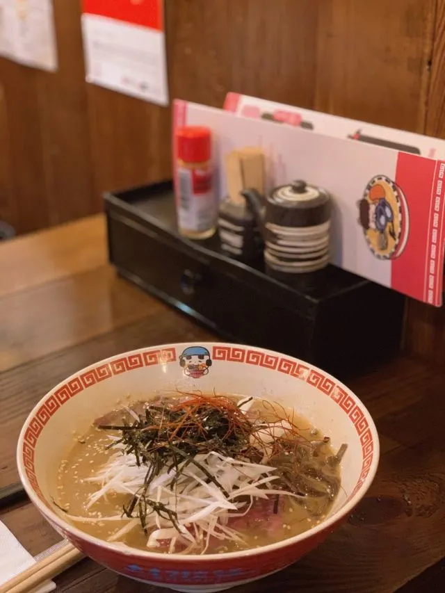 大叔拉麵之鹽燒鮪魚配拉麵