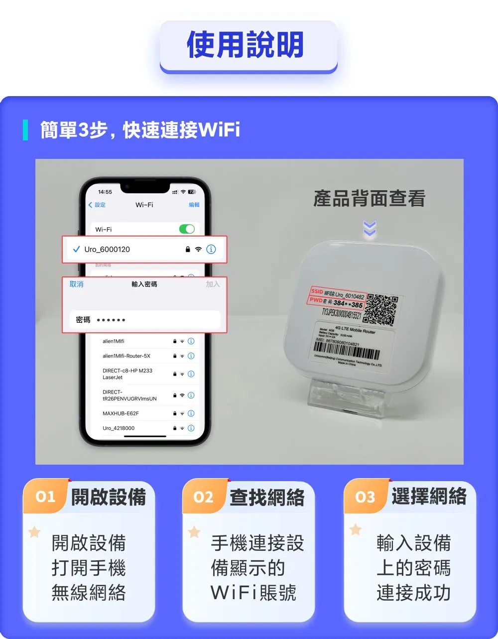 泰國 WiFi 蛋使用方法