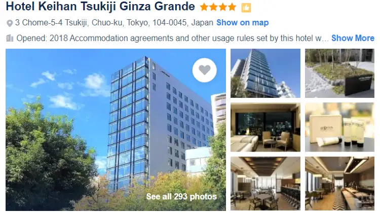 Hotel Keihan Tsukiji Ginza Grande
