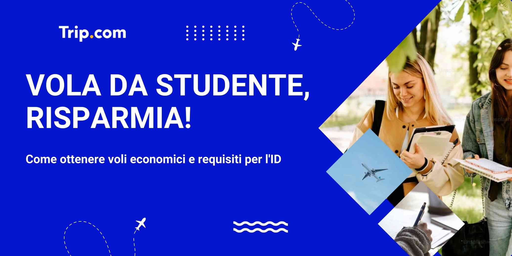Sconti sui voli per studenti economici 2026