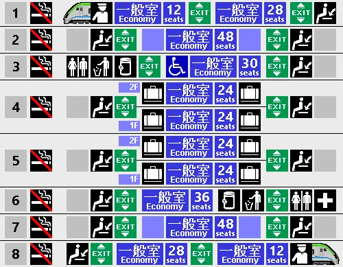 路線図＆車両編成