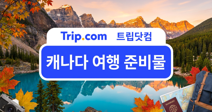 캐나다 여행 준비물 빠뜨리기 쉬운 것까지 체크하기 | 트립닷컴