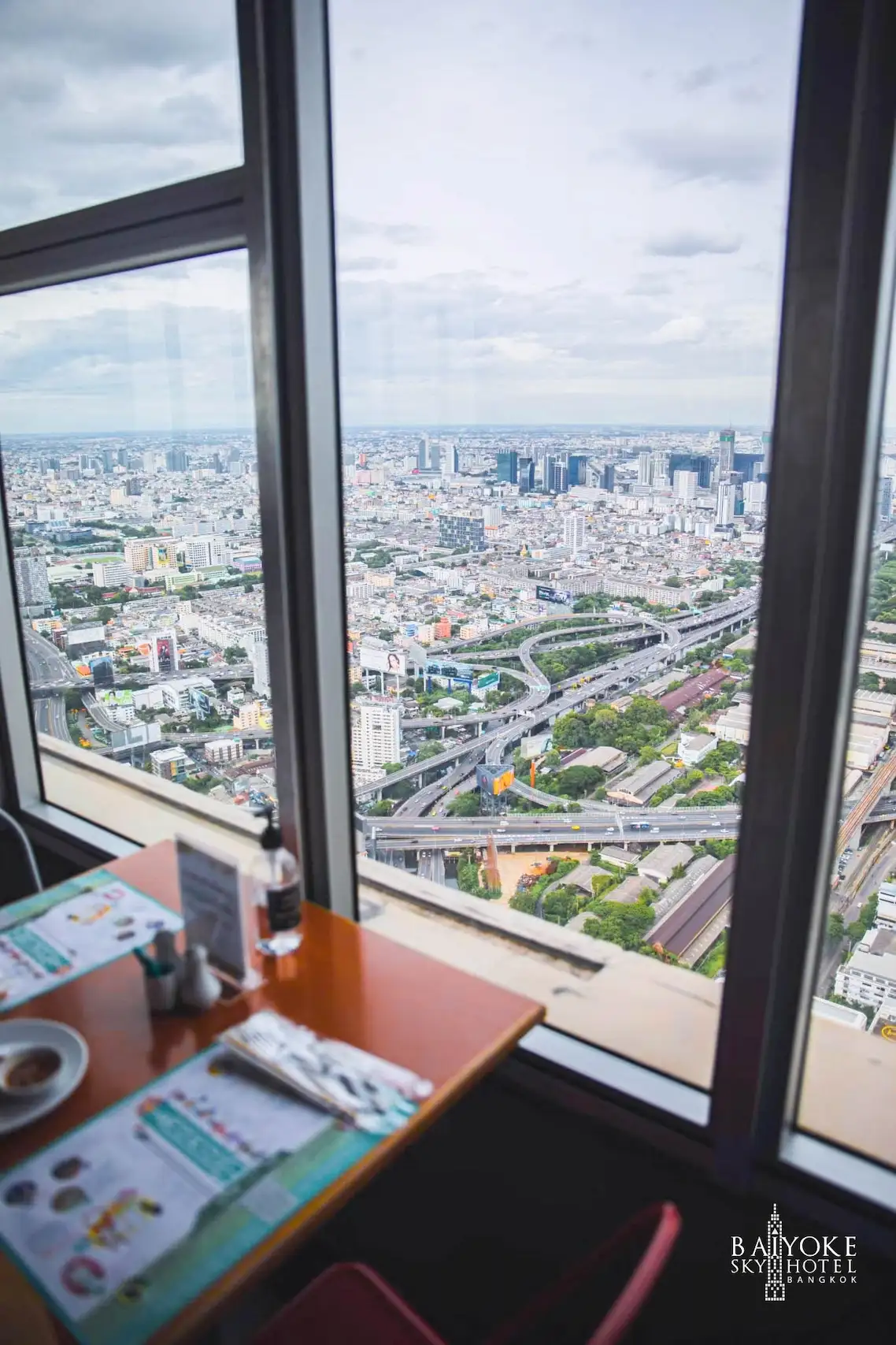 Baiyoke sky buffet (บุฟเฟ่ต์อาหารกลางวัน โรงแรมใบหยกสกาย)