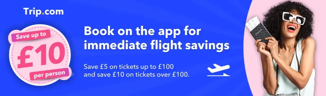 Trip.com Promo Code UK: Save Flight Cost