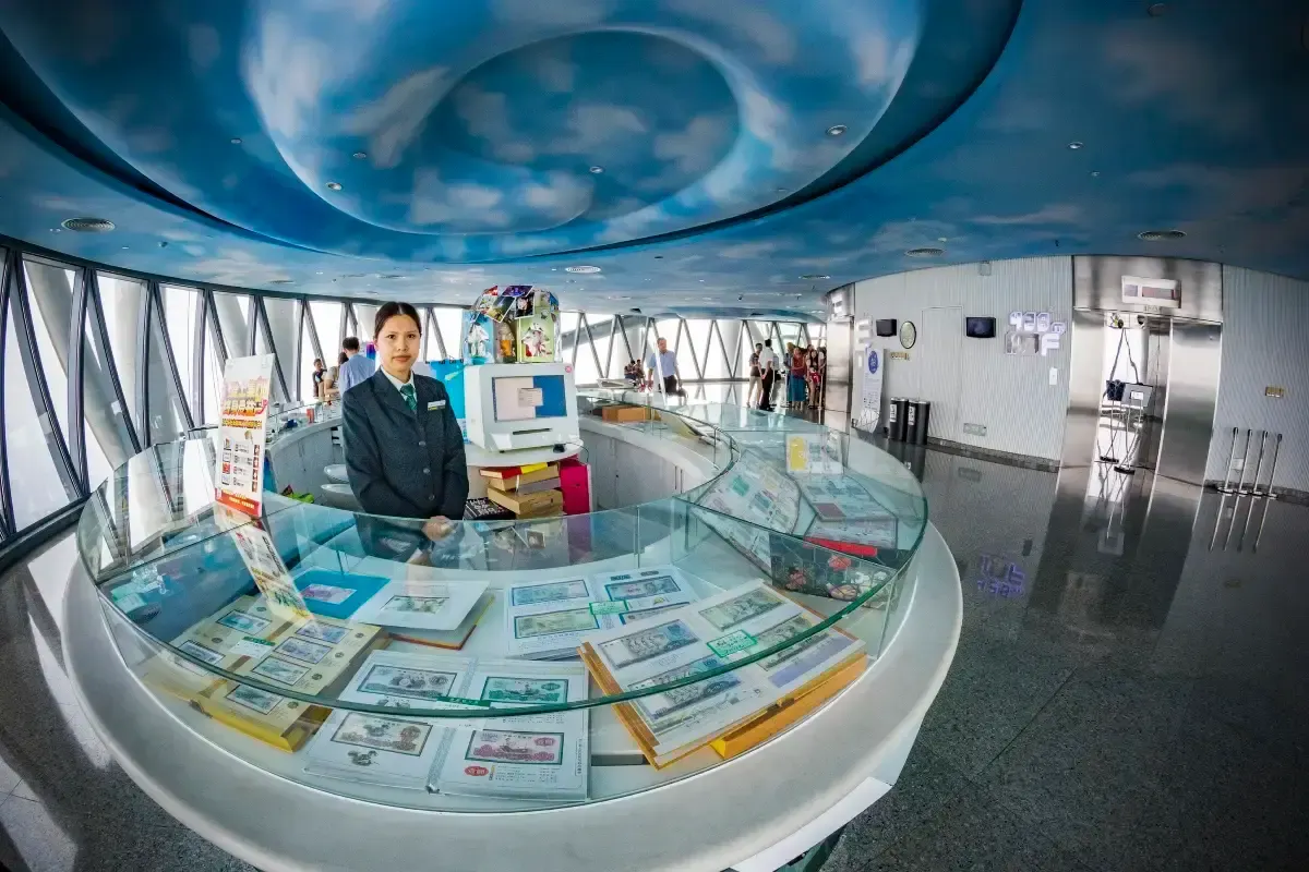 Shop for souvenirs at Canton Tower