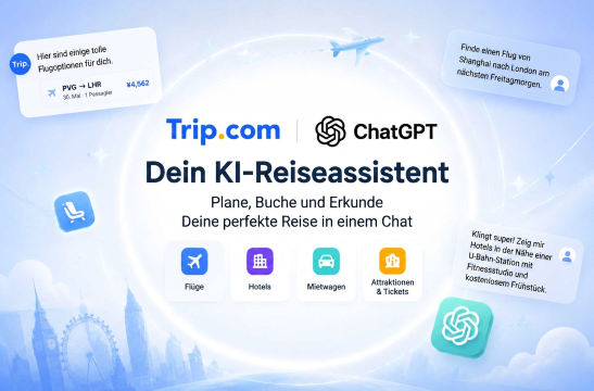 Reisen mit Trip.com in ChatGPT