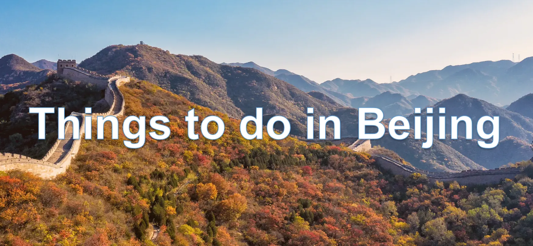 Things to do in Beijing