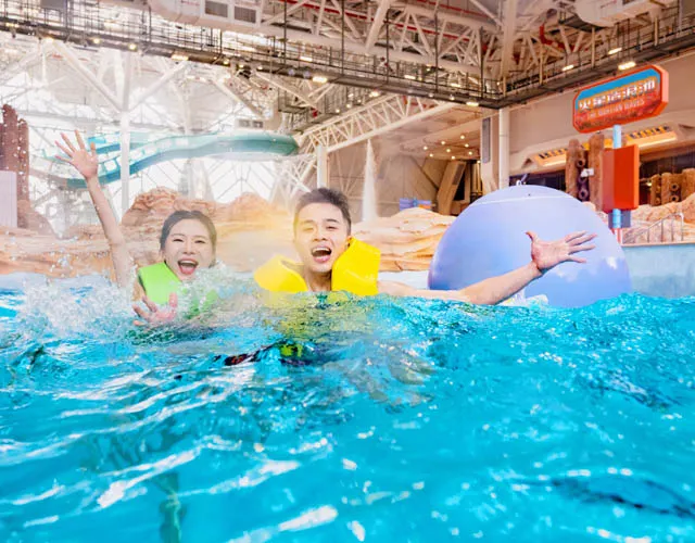 新濠影匯水上樂園 火星造浪池