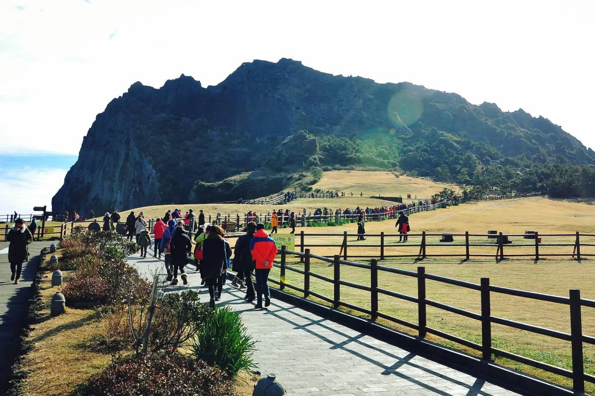 濟州島景點推介 — 城山日出峰打卡位