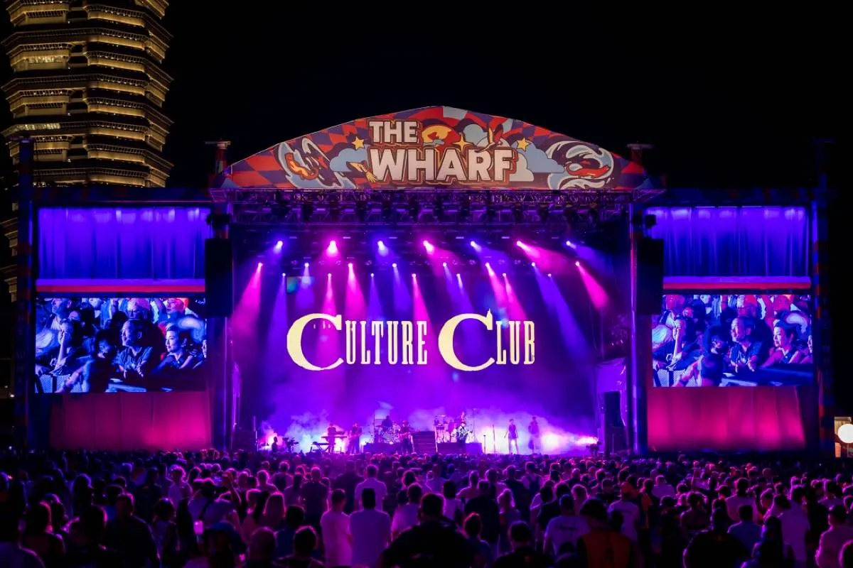 Party at post-race events