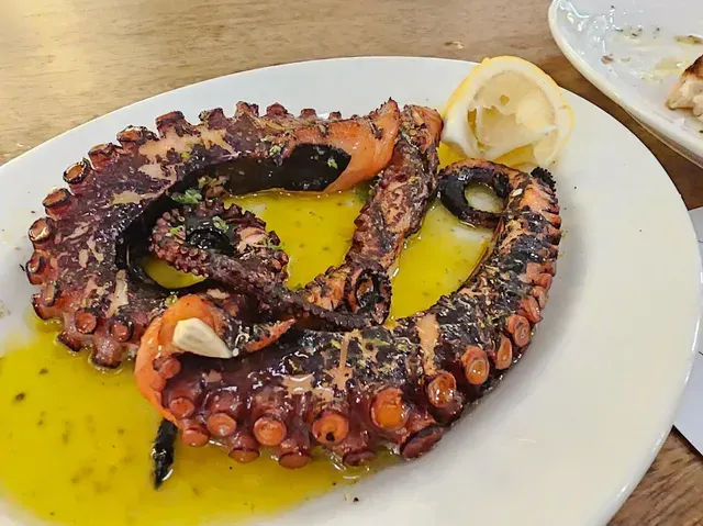 Best time to visit Greece | Grilled Octopus