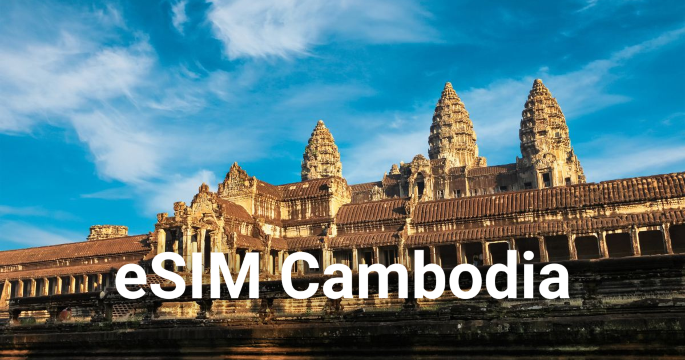 Discounted Cambodia eSIM from £0.65