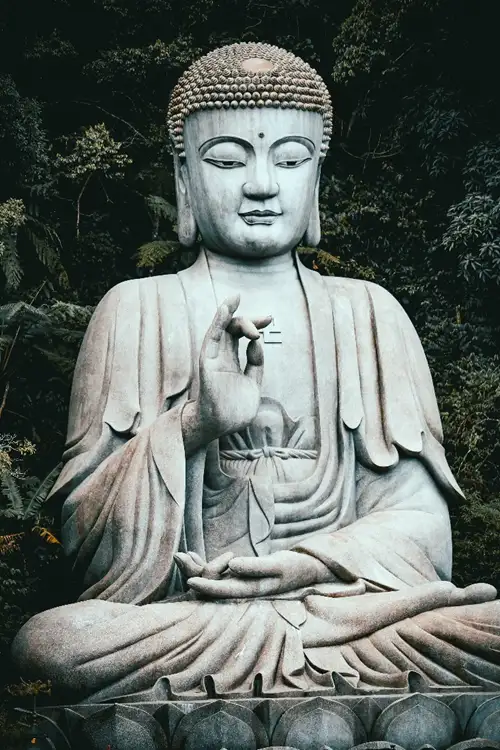 Source: Harish/ unsplash The large statue of Buddha at Chin Swee Caves Temple