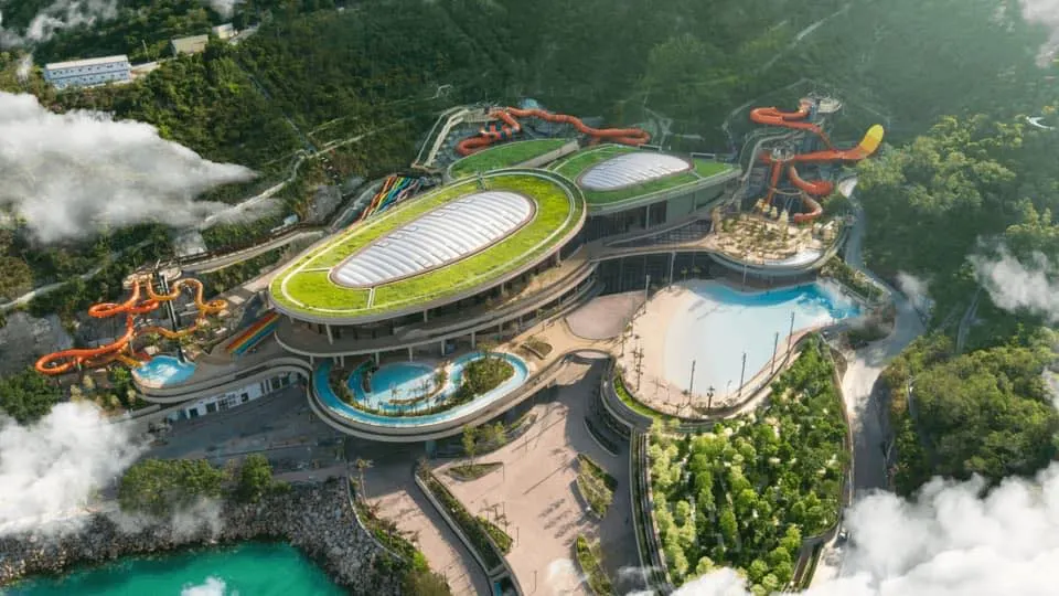 香港海洋公園水上樂園 — 五大水上主題區域