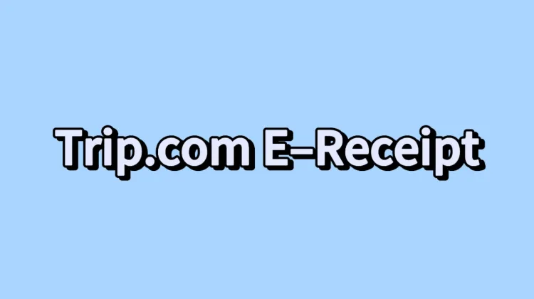 Trip.com E-Receipt