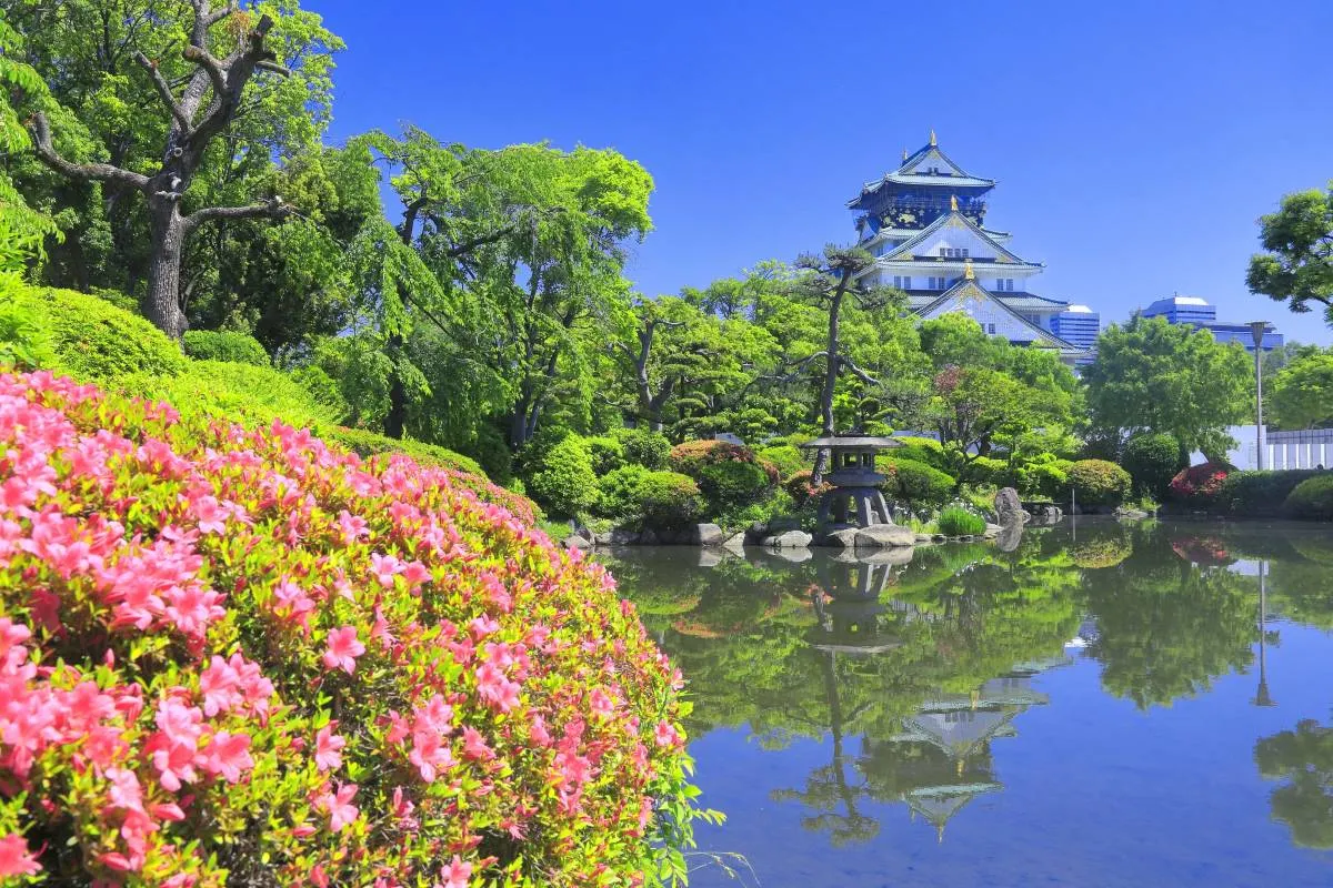 Tempat Wisata di Jepang-Taman Istana Osaka