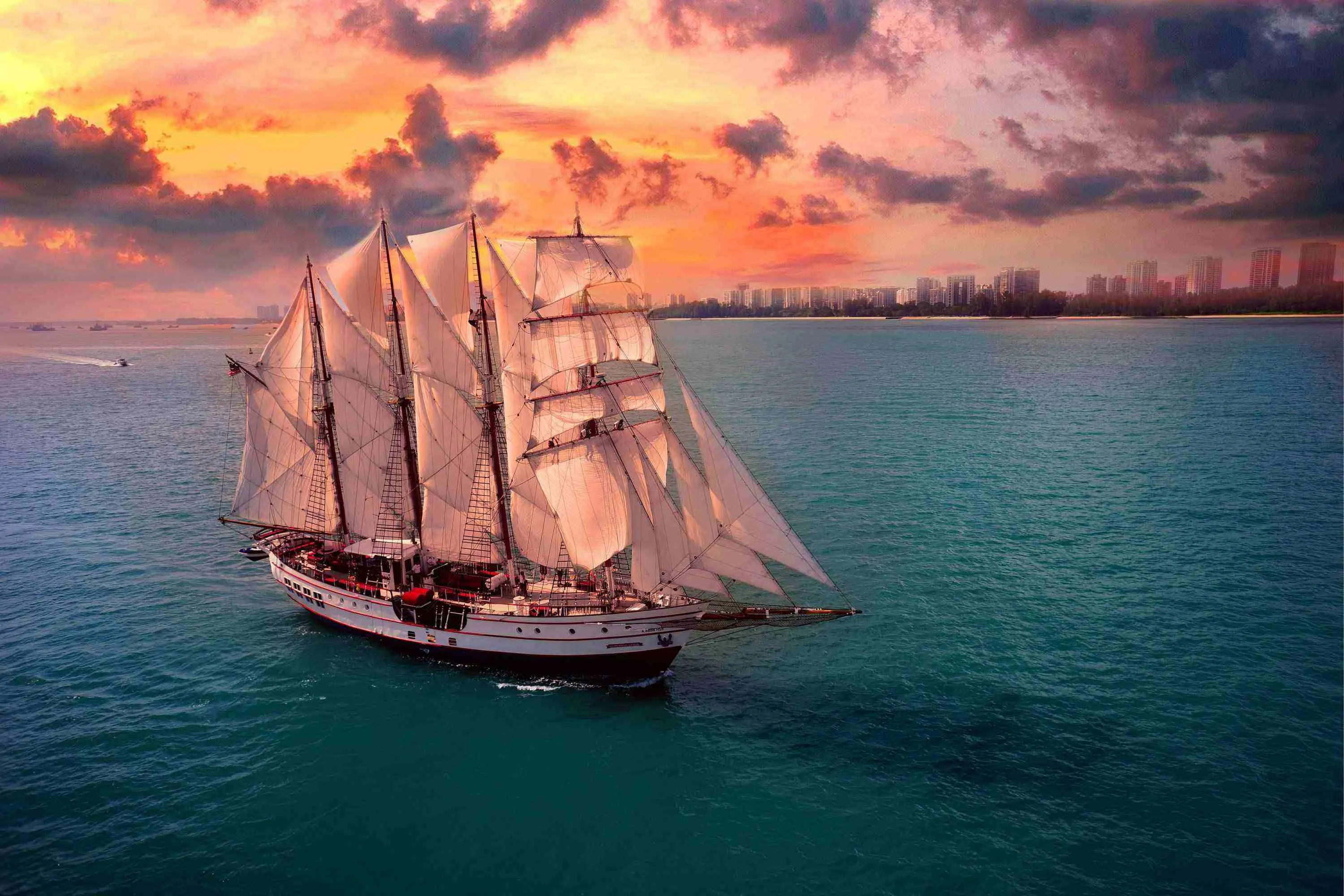 7. Sail into the festive spirit on the Christmas cruise