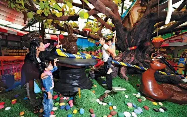 Rides in Genting SkyWorlds Theme Park have height restrictions